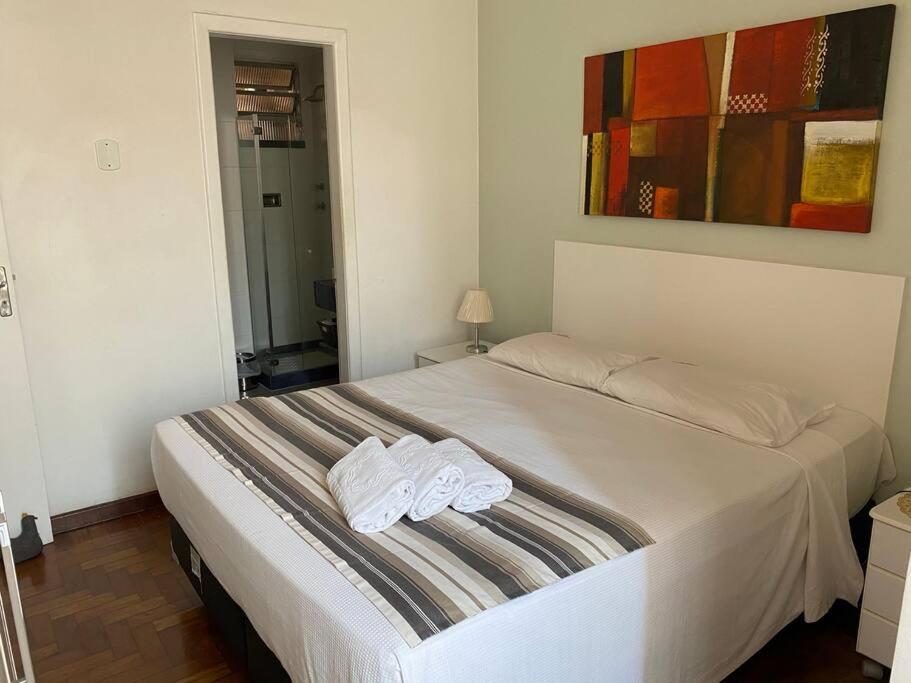 ריו דה ז'ניירו Charmoso Apartamento Na Av. Atlantica, Copacabana מראה חיצוני תמונה