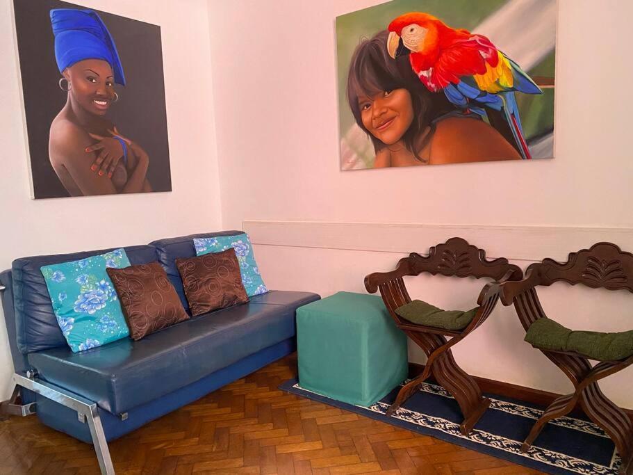 ריו דה ז'ניירו Charmoso Apartamento Na Av. Atlantica, Copacabana מראה חיצוני תמונה